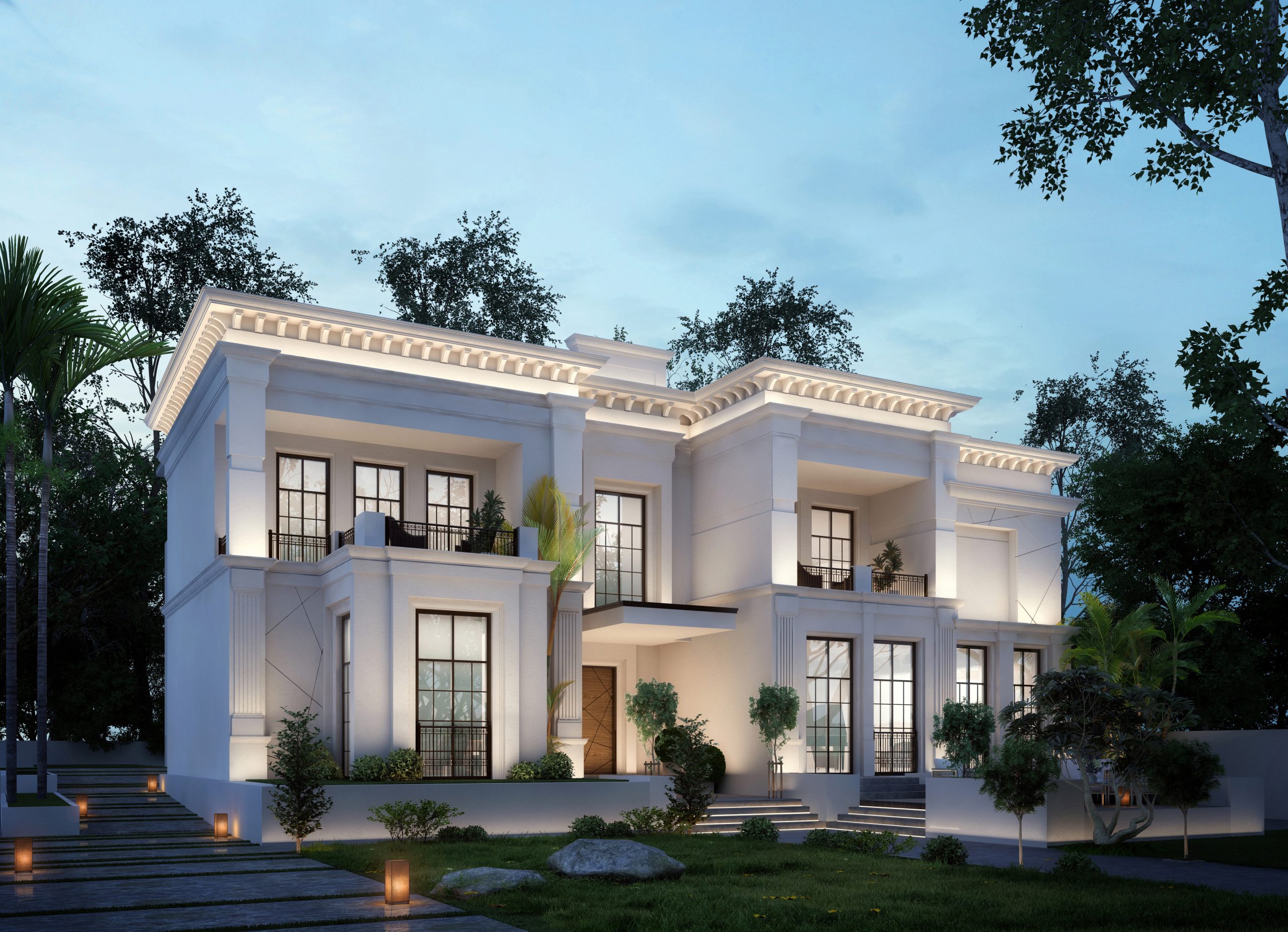 Al Karbi - Main Elevation 01